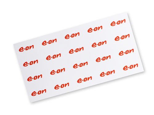 Samolepka E.ON, 20 ks