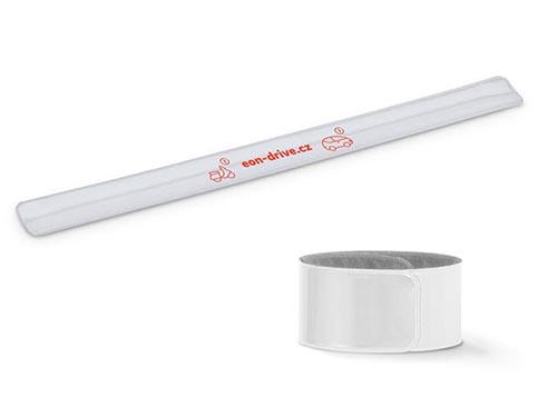 Reflexní pásek stříbrný