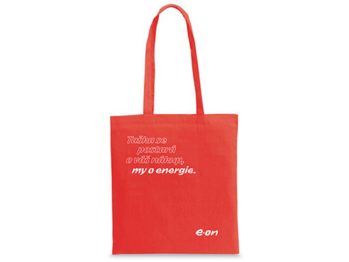 Bavlněná taška červená